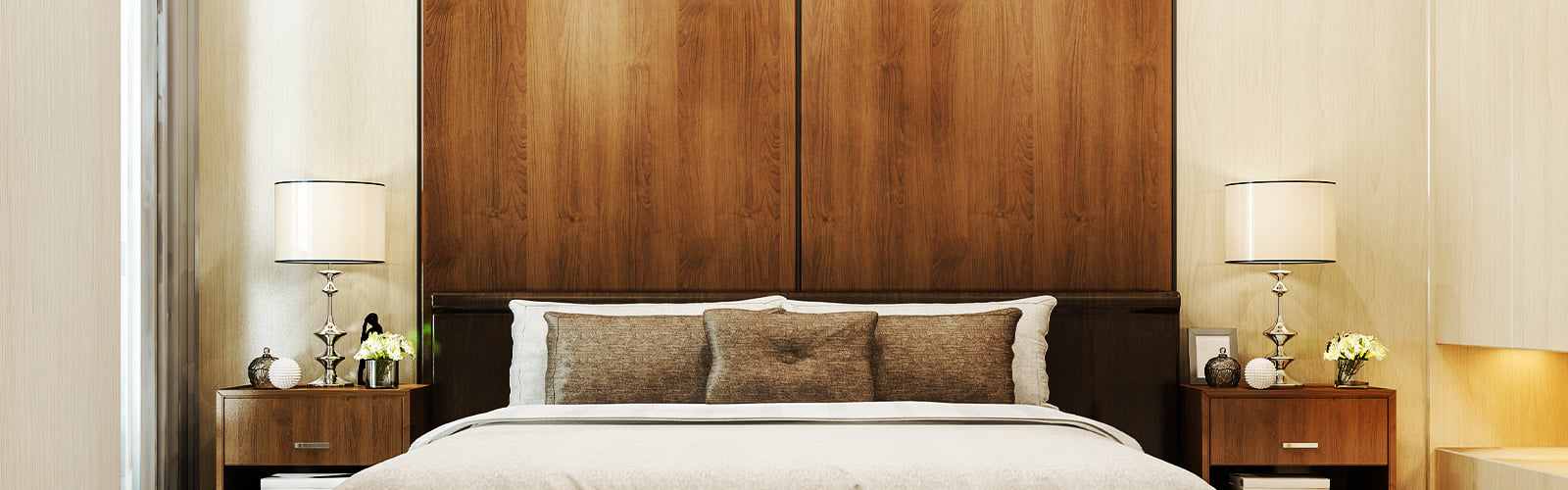 Plywood Bed Headboard Design